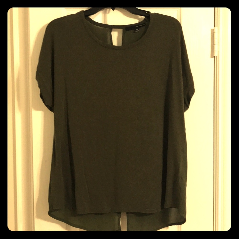 Flowy Olive Green Shirt